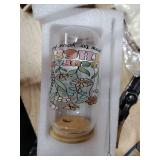 Funnymoom 6 Pcs Christmas Occupational Therapy Appreciation Gifts for Women, Thank You OT with17 oz Glass Cup Canvas Tote Makeup Bag, Xmas Birthday Gifts Set for Occupational Therapist - Retail: $24