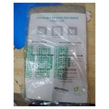 Joydeco Blackout Curtains 96 Inches Long 2 Panels Burg, Room Darkening Curtains for Bedroom, 100percent Black Out Textured Thermal Drapes Privacy Protection 2 Panels Set(W52 x L95 Inch, Linen) - Retai