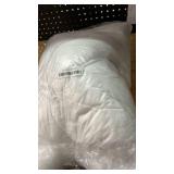 FAVRIQ 20 x 20 Pillow Inserts (Set of 2) - 20 Inch Square Interior Couch Throw Pillow with 100percent Cotton Cover - Decorative Pillow Insert Pair - White Sofa Pillow - Retail: $29