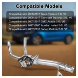 WMPHE Aluminium Engine Coolant Thermostat Housing Compatible with 2008-2017 Buick Enclave 2009-2017 Chevy Traverse 2007-2016 GMC Acadia 2007-2010 Saturn Outlook, Replacement for 902-692 12599235 - Ret