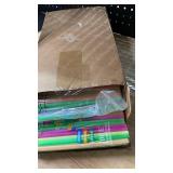 Eaasty 480 Pcs Snow Cone and Spoon Straws Cone Cups Thicken 6 oz Disposable Paper Cups Straw Spoon for Family Slush Shaved Ice Cream Water (White)