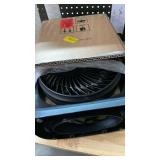 Amazon Basics Air Circulator Fan, Desk Fan for Bedroom, Home and Office, With 90-Degree Tilt Head, 3 Speed Settings, Lightweight (3 LBS), 35 Watts, Black, 11.1\W x 6.3\inD x 10.9\inH - in