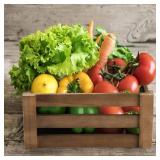 Lawei Set of 3 Wood Nesting Storage Crates with Handle, Rustic Farmhouse Decorative Wooden Crates Distressed Crates Storage Container for Display, Large Vintage Wood Decor Crates Wooden Baskets - Reta