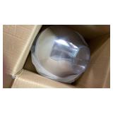 bUCLA 12 Pack Clear Plastic Serving Bowls - 20 OZ Angled Serving Bowls Disposable for Chip,Candy,Salad and Fruit - Ideal for Party and Wedding - Retail: $20