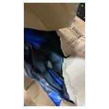 Car pass seat covers color blue and black - Retail: $15
