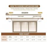 KAMANINA Silver Curtain Rods for Windows 72 to 144 Inches (6-12ft) Long Heavy Duty Curtain Rods, 78 Inch Adjustable Drapery Rods with Decorative Netted Texture Finials - Retail: $25