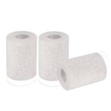 Anmire 3 Pack White Linen Frosted Glass Lamp Shade, Cylinder Light Fixture Replacement Globe or Cover with 1-58-Inch Fitter for Pendant Light Chandelier Wall Sconce G0112 - Retail: $30