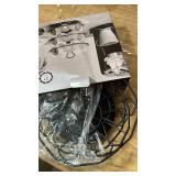 FlagShip K cup Holder Carousel 3 Tier for Keurig Pod Holder Metal DIY Install Small for K-cup Storage Stand 21 K Pod Storage - Retail: $14