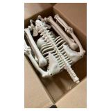 Abakuku 36\ Halloween Skeleton Decorations,Human Bones for Halloween Party with Movable Joints,for Haunted Houses, Front Lawn, Graveyard Props - Retail: $24in