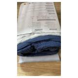 lulumoon Baby Blanket for Newborn Receiving: Minky Dot and Muslin Lightweight - Thermal Blanket Gift for Baby Shower and Hospital Welcoming 30\x40\in?Blue? - Retail: $14in