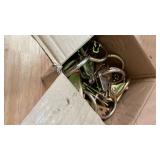 Eapele 20pcs Steel E-Track O Ring Tie-Down Anchors, Secure Cargo in EnclosedFlatbed Trailers, Trucks, Load Limit of 1500lb - Retail: $30