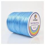 330 Feet Satin Nylon String, 1 mm Silky Smooth Durable Nylon Cord for Jewelry Making, Bracelets, Beading, Necklaces, Macrame, Kumihimo, Rattail, and Chinese Knot Craft - Retail: $7