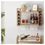 Golason Wall Mounted Wine Rack