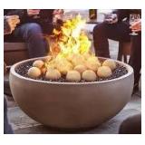 Ceramic Fire Balls - Model D84016.B1501 - Retail: $89