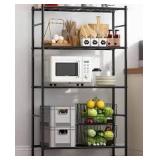 Sakugi 4-Tier Wire Shelving Unit - New in Box - Retail: $35