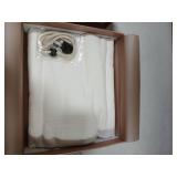 Baby Muslim Blanket Burp Cloth Breastfeeding Cover White