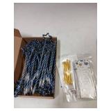 Spakon 24 Sets Graduation Favors Star Pens with Cards and Twist Ties