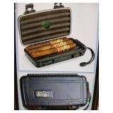 Mrs Brog Cigar Humidor Airtight and Durable Waterproof Travel Humidor Case