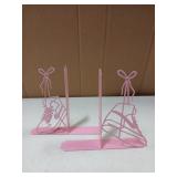 Pink Sneaker Bookends