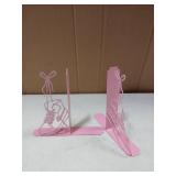 Pink Sneaker Bookends