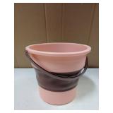 Collapsible Bucket Pink