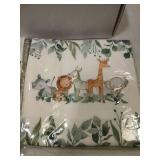 Sage Greenery Jungle Theme Baby Shower Plates Napkins Silverware Serves 24