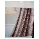 Jooja Terracotta Curtains 52 x 84in  2 Panels