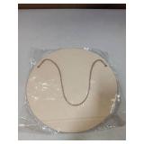 Flower Welcome Door Sign Round 12in