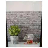 Timeet 17.7 x 472in Brick Wallpaper Peel and Stick