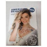 American Beauty Temporary Tattoos by Tattoo Crew - Patriotic Collection 4 Complete Looks