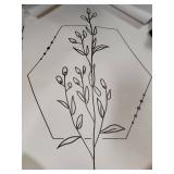 Neutral Botanical Wall Art Line Canvas (Not Framed) 16x24in 3pcs