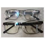 Progressive Multifocal Reading Glasses Metal Frame Black +2.75