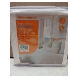 Choegobest Bamboo Jacquard Diamond Mattress Protector - Queen Size