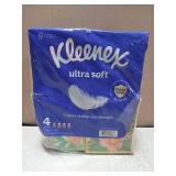 Kleenex Ultra Soft Facial Tissues 4-Pack (1 Box Slightly Dented)