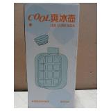Cool Ice Cube Box With Lid - 800ml Pink Container