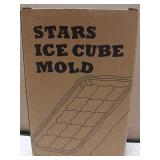 Star-Shaped Silicon Ice Cube Tray (Green)