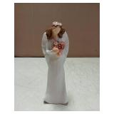 80th Birthday Angel Figurine With Heart