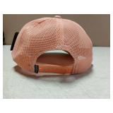 Queqay Pink Mesh Trucker Cap