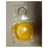 Crystal Rhinestone Cup Coaster For Car (Yellow)