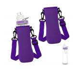 22oz Water Bottle Sleeve With Strap Compatible With Cirkul Tumbler (Purple)
