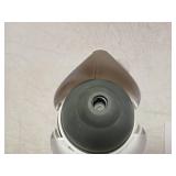 Toilet Plunger With Hideaway Holder Caddy (Handle Not Included)