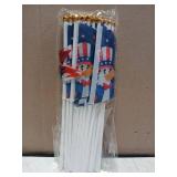 Patriotic Uncle Sam Flags (60 Count)