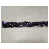 Purple And Black Braided Hair Extension