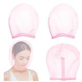 Pink Makeup Protector Hood Set Of 3