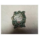 4" Medusa Iron-On Patch Embroidered