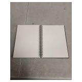 Humorous Black Spiral Notebook with Arguing Quote Blank Pages