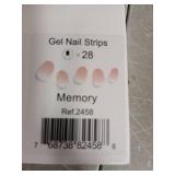Memory Gel Nail Strips - Pack of 28