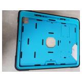 Heavy Duty iPad Pro 13 Protective Case - Black/Turquoise