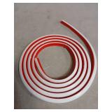 118 Inch Wall Cord Hider, Silicone Self Adhesive Cable Hider Cord Cover, Flexible Wire Covers for Cords Cable Cover Cable Concealer for Wires W0.59 H0.39 White
