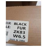 Character Shoes for Women, Woman Ballroom Dance Shoes, 1920s Flapper Shoes, Latin, Salsa, Party Dress Shoes Low Heels, Ankle Strap Pumps, Black 6.5